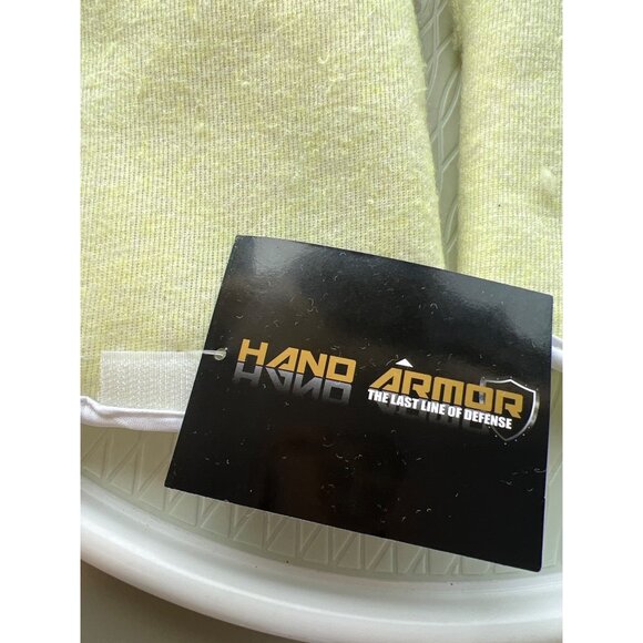 Hand Armor Heat Resistant Gloves Large Chopper Liners Sherpa Yellow Comfort NEW - Picture 3 of 7